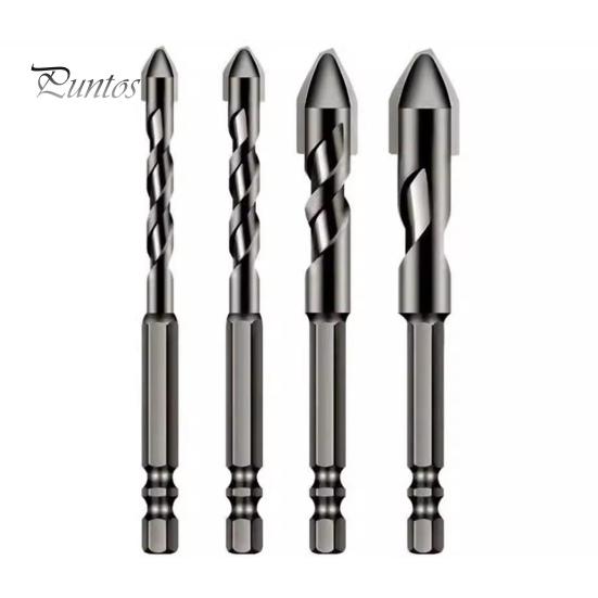 

4 шт. модернизированные эксцентриковые спиральные сверла высокой твердости, нержавеющие, устойчивые к коррозии, набор многофункциональных сверл с косой головкой серый
