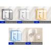 Wall-mounted Switch Protective Cover Self-Adhesive Enlarged Plastic Protection 86 Type Waterproof Box Wall