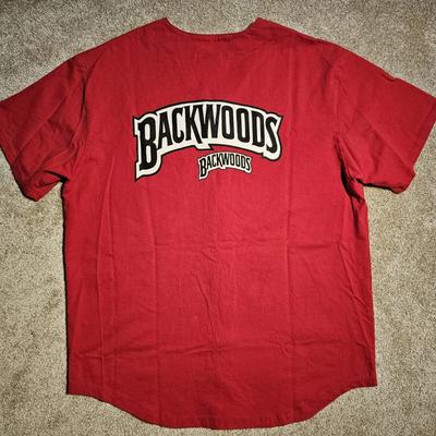 Vintage Y2k Shaka Wear Backwoods Baseball Jersey Mens L Stoner HipHop Skate Cali