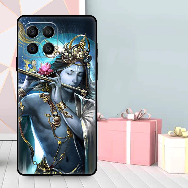 Indian God Lord Krishna Case For Samsung Galaxy M56 M52 M32 M53 M16 M11 M21 M31 M35 M12 M13 M14 M15 M36 M55 M34 M54