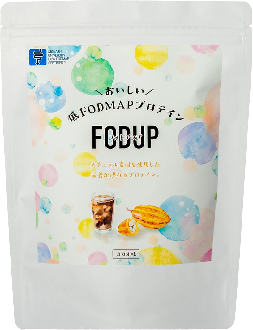 

ФОДУП (Вкус какао) 300г, Без добавок, Протеин, беспокоящий желудок, Сертифицировано FODMAP FODUP FOD Университетом Монаша, Аварийная еда, Еда с низким содержанием FODMAP