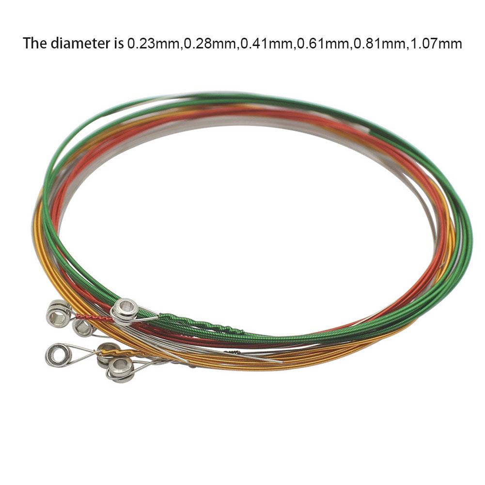 Guitar Strings Color 6 Pack E103 IRIN Electric Guitar