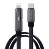 KUULAA 2 In 1 60W PD Data Cable Fast Charging Cable USB C To Type C/Lighting Suitable for Iphone Samsung Xiaomi Fast Charging