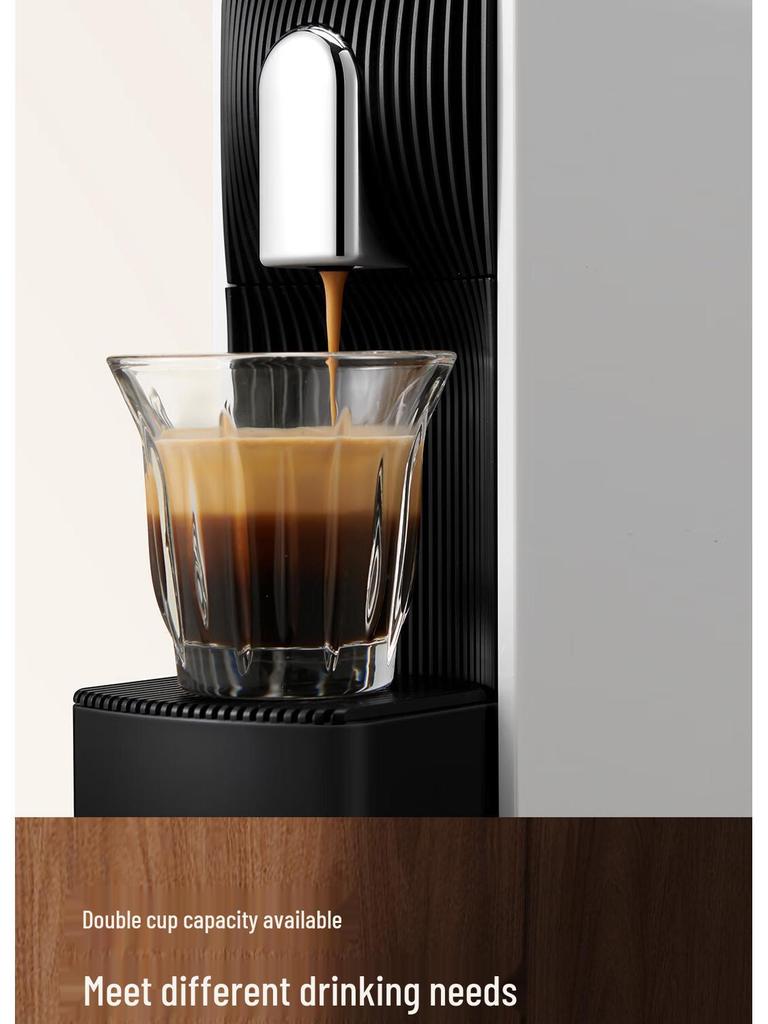 Fully Automatic Capsule Coffee Machine - One-Button Espresso Maker for Home, Hotel, or Office Use