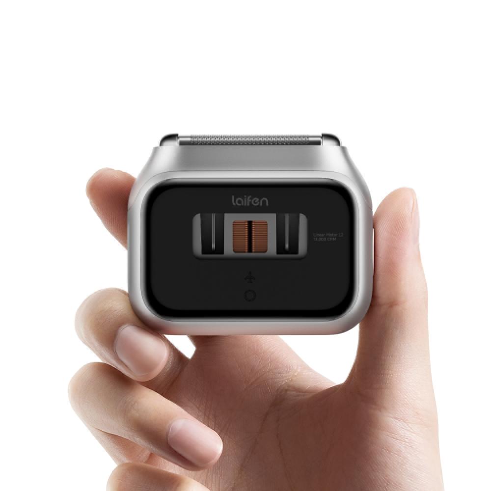 Laifen P3 Pro Электрическая электробритва Премиум Портативная Прозрачное смотровое окно Silver