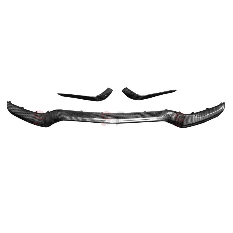 Mercedes-Benz C-Class W205 C63 Carbon Fiber Front Lip & Side Skirts Bumper Diffuser Spoiler