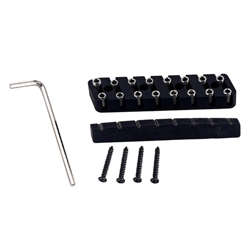 6/7/8 String Tremolo Lock System Locking Nut Accessories Lightweight Headless Guitar Bridge Portable Music Elements