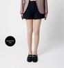 Women's Double Layer Fleece Lined Button Pantyhose for Autumn/Winter