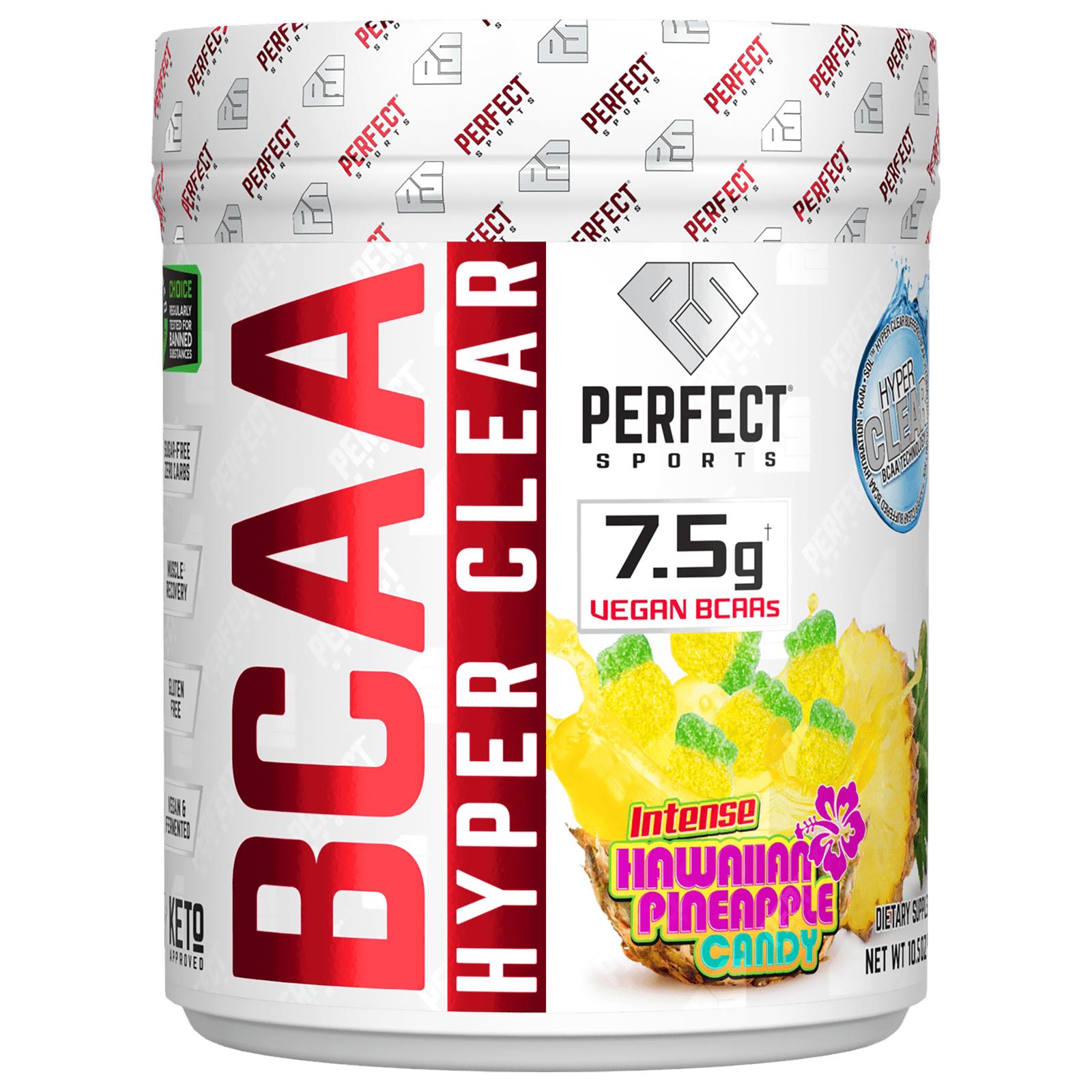 

Bcaa Hyper Clear, Intense Hawaiian Pineapple Candy, 297G(10.5Oz)