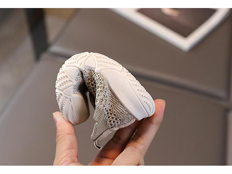 2025 Kids' Flyknit Slip-On Sports Shoes - Breathable, Soft Sole, Double Mesh for Boys & Girls