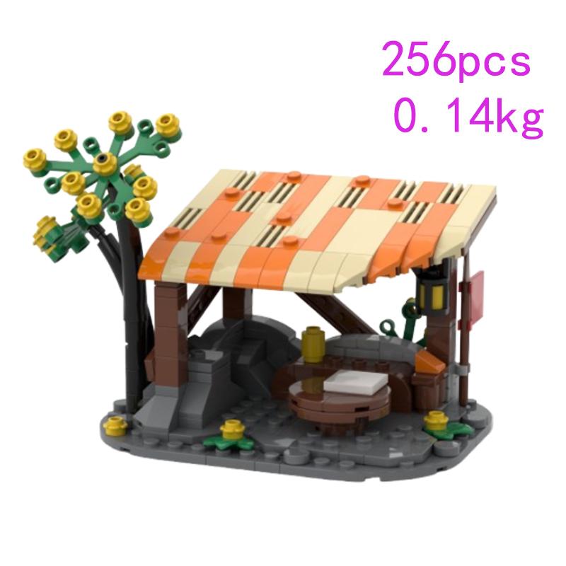 32 Spot MOC-188974 166829 221207 172264 198343 Castle Small Particle Assembly Building Blocks Educational Toy Model Gift Set Orn