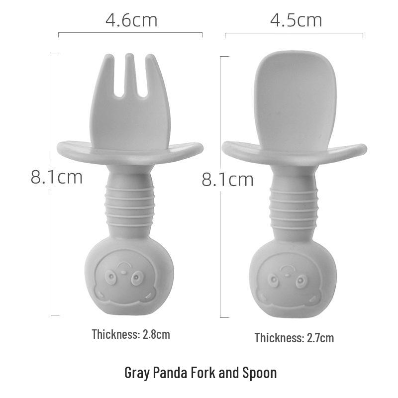Silicone Suction Cup Placemat & Divided Plate Set for Babies & Toddlers - Includes Fork & Spoon, Food Grade & Heat Resistant.