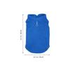 1Pcs Solid Color Pet Vest for Dogs Winter Warm Clothing Easy to Put on Take Off Delicately Made Fine Workmanship Relaxing