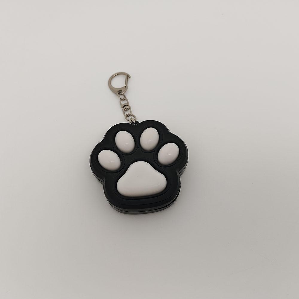 Cartoon Kawaii Cat Claw Button Decompression Toy Key Ring Pendant Cute Couple Car Bag Pendant Creative Keychain