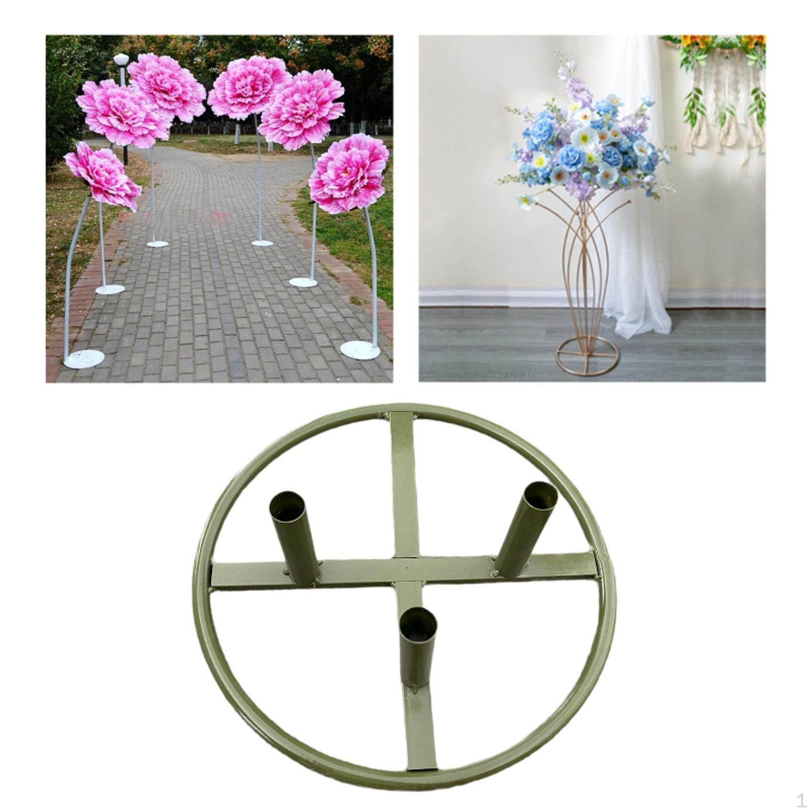 

Подставка для цветочного столба, основание для подставки, сделай сам, простые в использовании аксессуары, центральные элементы, падающие цветы green