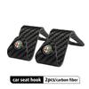 BBDJ3 4pcs Car Seat Storage Headrest Organizer Holder Fastener Hanger For Alfa Romeo GT Stelvio F1 Brera Volante Tonale Gloria Disco
