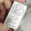 1 Ounce, Eagle Silver Bar, Silver Plated Commemorative Coin, Statue of Liberty Commemorative Medal, Square