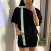 Harajuku Y2K Punk Long Scarf Rainbow Striped Skinny Neckerchief for All Ages
