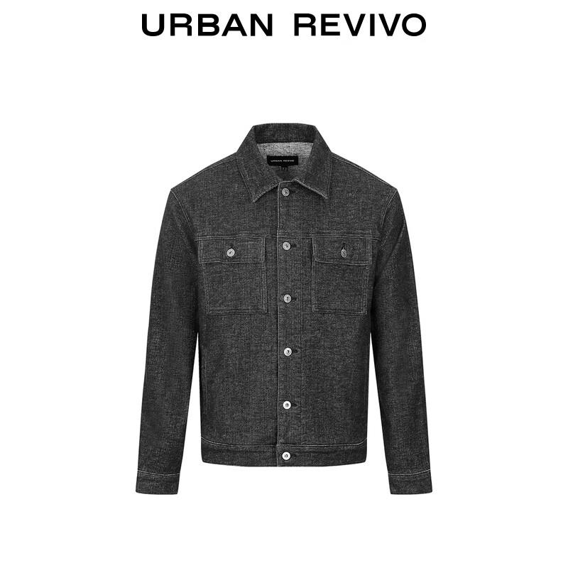 UR2025 Men's Retro Washed Denim Jacket