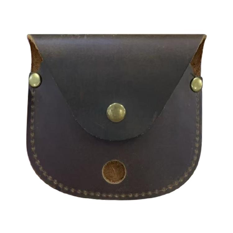 

Compasses Leather Case Detachable Compasses Storage Box Camping Gears for Hiking Gift коричневий