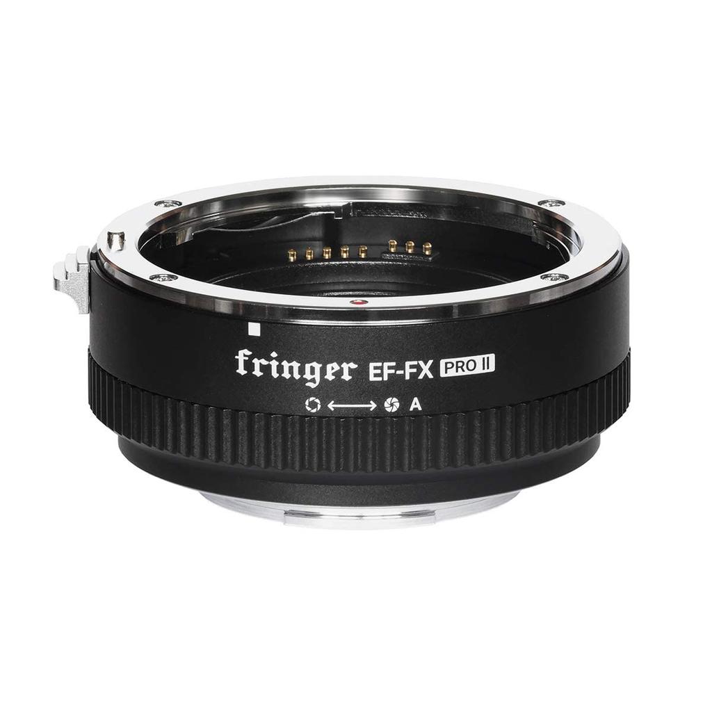 Fringer Smart Mount Adapter EF Mount Lens Fujifilm X Mount with Electronic Contacts and Aperture Ring II FR-FX2 (Canon Conversion) (PRO Version)