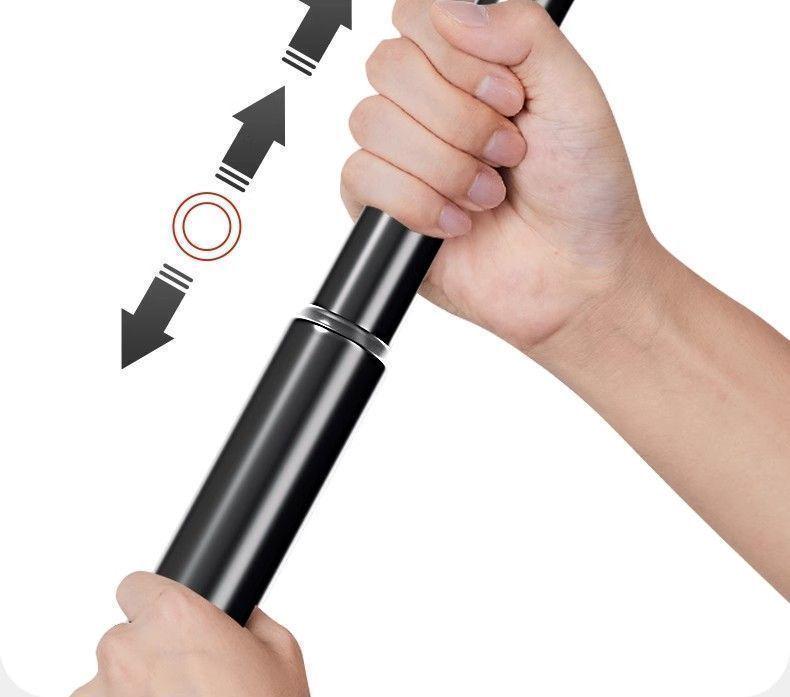 Telescopic Clothes Drying and Curtain Rod: For Bedroom, Bathroom, Wardrobe, Balcony, and Shower. Sturdy, Thickened Design Supports Heavy Garments.