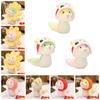 Flower Snake Plush Dolls Lion Dance Snake New Year Mascot Snake Stuffed Toy  Birthday Gifts