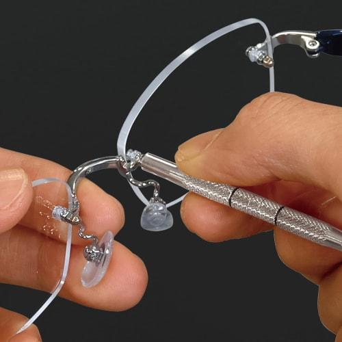 ANEX Precision Screwdriver for Glasses with Keychain No. 80-N