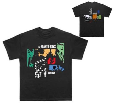 T-shirt da uomo Beastie Boys - Album EP Root Down - Maglietta a 2 lati - Magliette di band