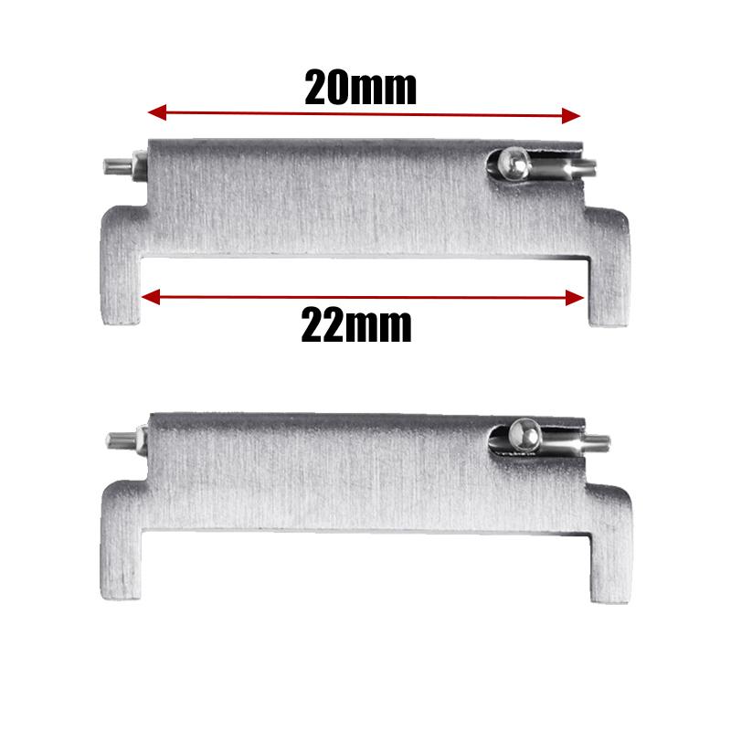 1 Para Adapter Paska do Zegarka 18mm Do 20mm 22mm, 20mm Do 18/20/22mm, 22mm Do 22mm Złącza na Szybkozłączki Akcesoria do Pasków Zegarka