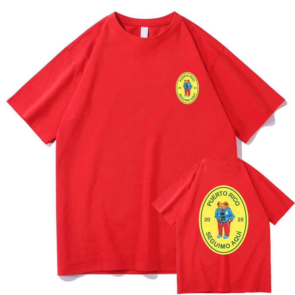 Debi Tirar Mas Fotos This Tshirt 2025 Bad Bunny New Album Men/women Clothing Harajuku Clothes Unisex Cotton Graphic T Shirts Top