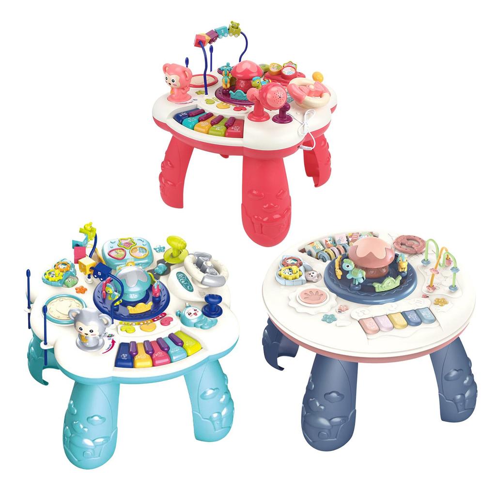 Durable Creative Interactive Portable Music Learning Activity Table for Kids