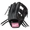 Rawlings JAPAN GH5FHJH52 Baseball Throw HOH® Glove, Hardball, Infielder's, Black, 11.25 Inches, Right-Handed