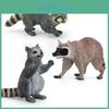 Pvc Animal Figurines Raccoon And Lemur Kids Learning Toys For Play And Education