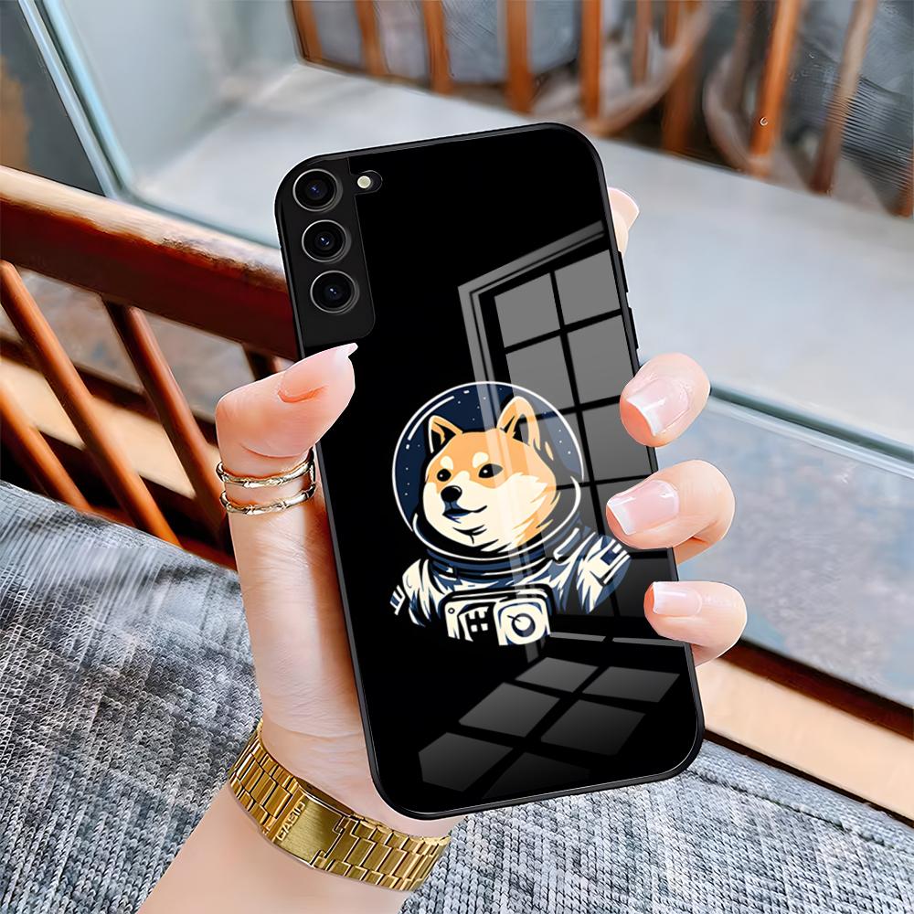 

S-Shiba I-Inu Phone Case For Samsung A25 A13 A33 5G A54 A36 A35 A56 A52 A14 Shockproof Glass Cover Samsung A26