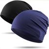 New Mesh Breathable Ice Silk Skull Cap Outdoor Men Sports Motorcycle Cycling Helmet Liner Hat Women Uv Protection Beanie Hats