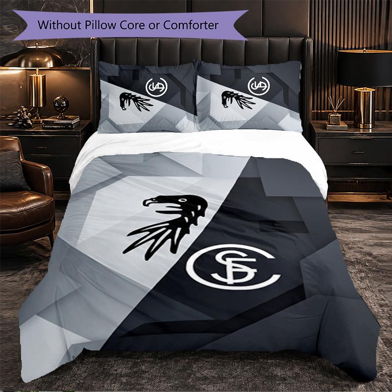 SC Freiburg FC Themed Bedding 3Pcs Duvet Cover Set Decorative Bed Linen For Teen Room Home Decoration