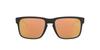 Okulary przeciwsłoneczne OO9244 HOLBROOK MATOWA CZERŃ Z SOCZEWKĄ PRIZM ROSE GOLD Polaryzacyjne Prizm [Oakley] (ZA)