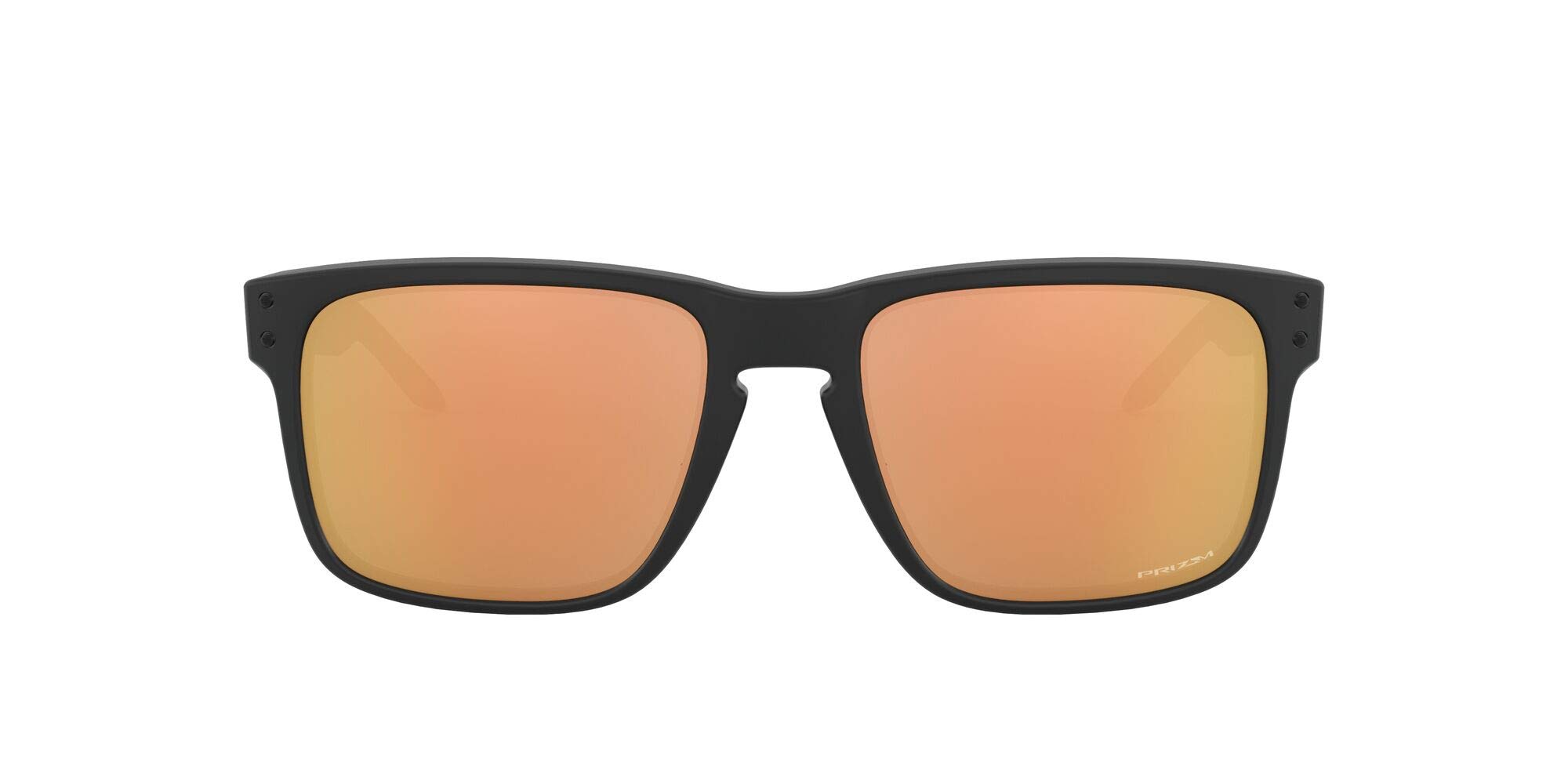 Sunglasses OO9244 HOLBROOK MATTE BLACK WITH PRIZM ROSE GOLD LENS Polarized Prizm [Oakley] (A)