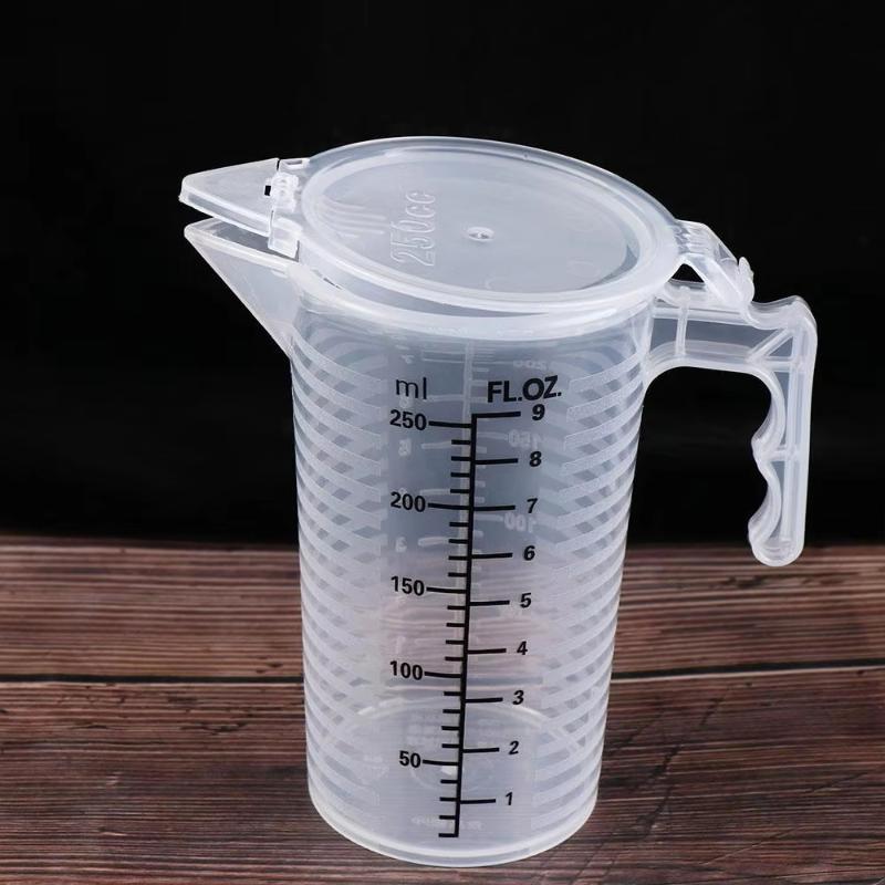 Kunststoff Große Kapazität Mit Deckel Messbecher Wasserkanne Wasserbehälter Backen Küchenwerkzeug