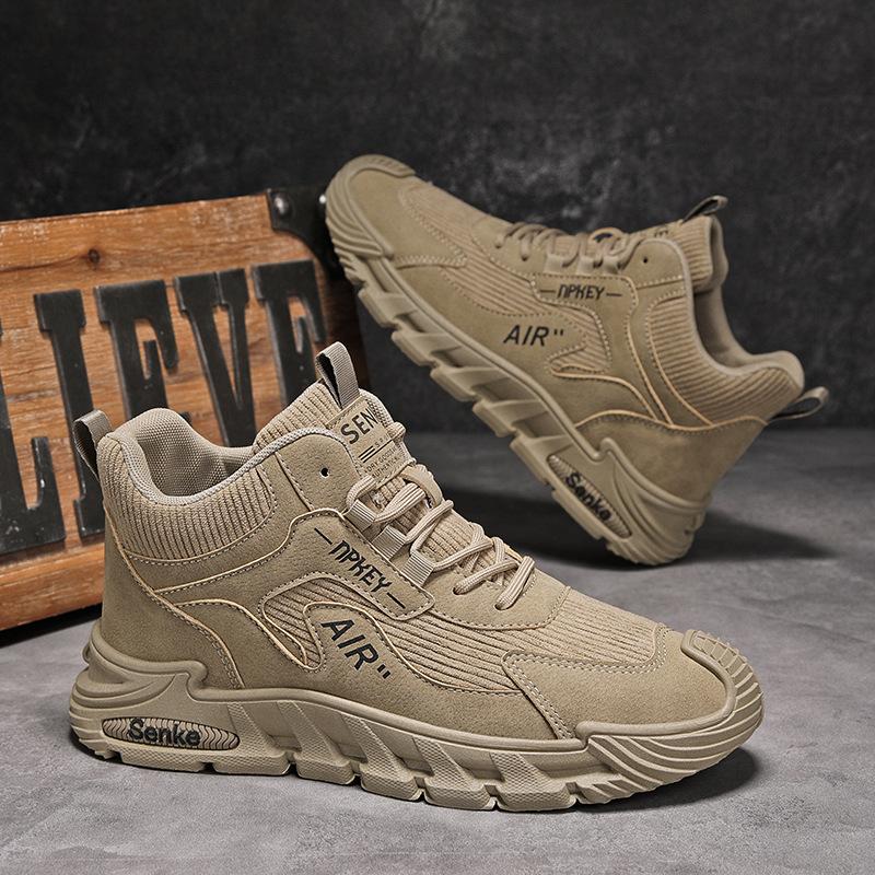 Shoes winter new high-top retro Martin boots non-slip and wear-resistant shoes casual sports shoes