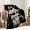 Real Madrid Karim Forever Blanket Lightweight Ideal Bedding Blanket Perfect for Travel, Camping, Living Rooms, Offices, Sofas, Fan Christmas gift