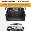 For Mercedes Benz GLA Class H247 2020-2025 24 23 22 21 Car Trunk Mat Non-Slip High Side Boot Rear Cargo Cover Carpet Pad
