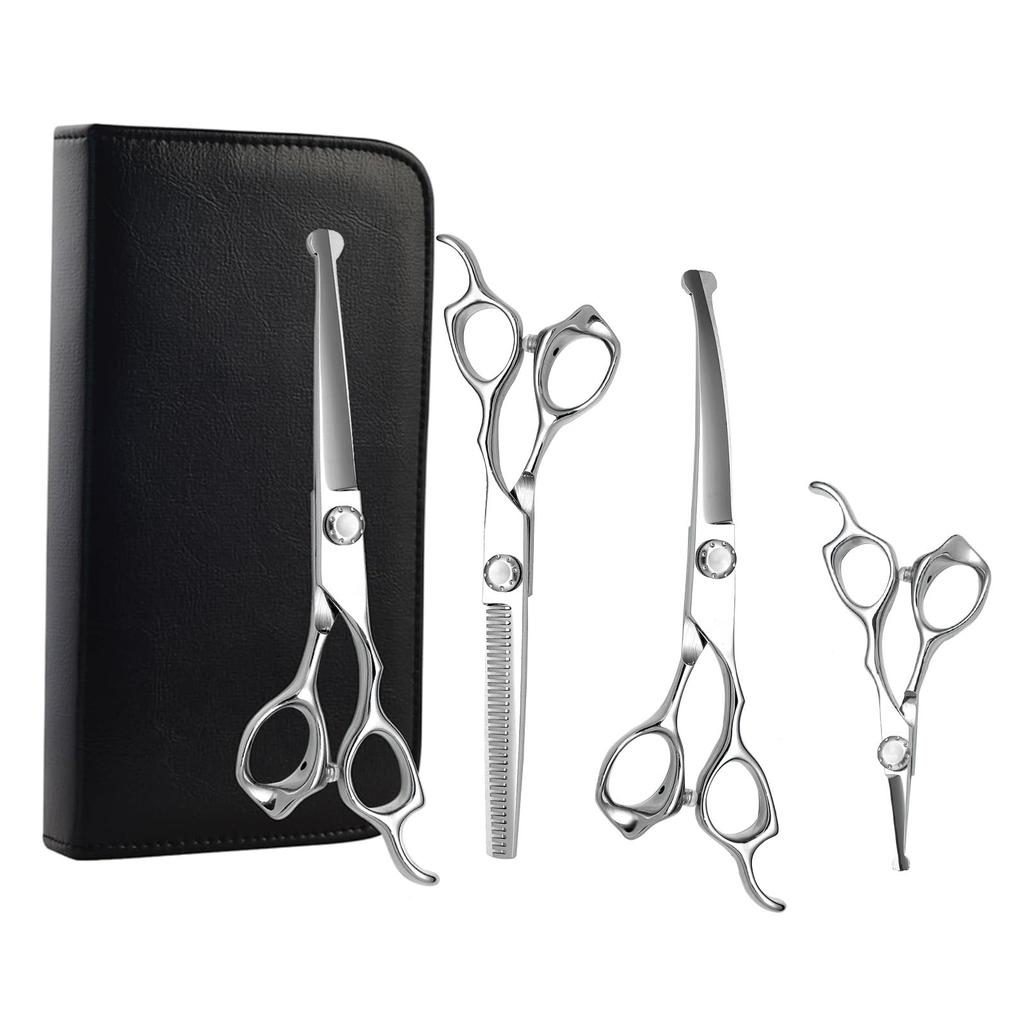 KAKUOO Trimming Trimming Scissors for Full Body Case Included Scissors, Pets, Beauty, Dogs, Cats, Beginners, Safety,