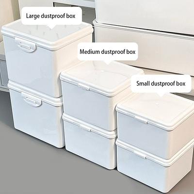 Jauna plastmasas glabāšanas kaste Fotokartes Maza karšu uzglabāšanas kaste Galds Organizatora kastīte Klasifikācijas kastīte Kancelejas preces