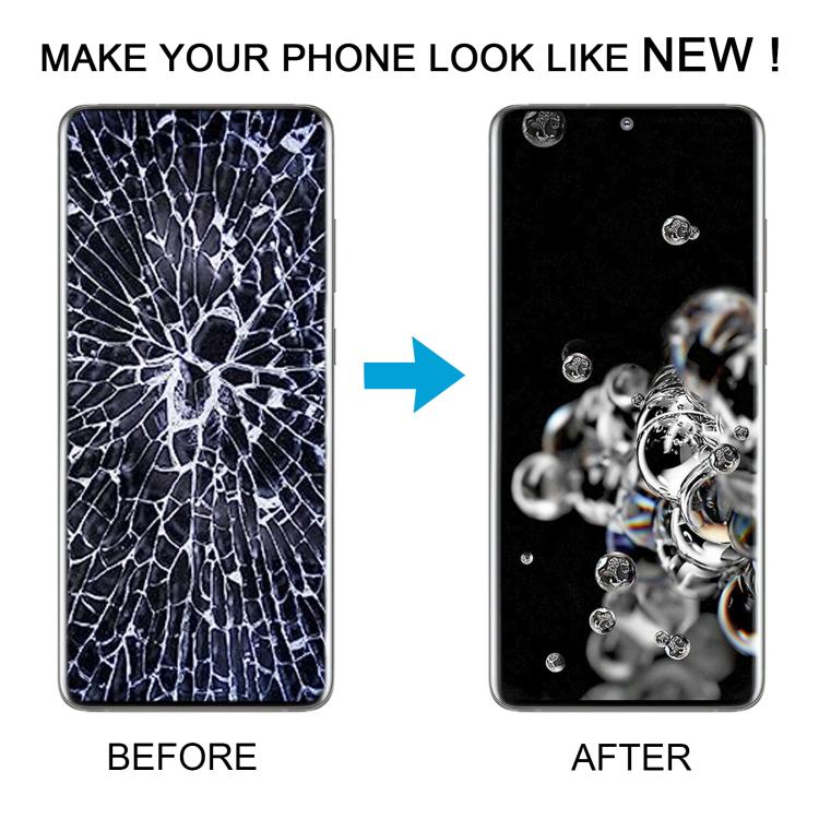 For Samsung Galaxy S20 Ultra SM-G988B 6.78 Inch TFT LCD Screen Digitizer Full Assembly with Frame, Not Supporting Fingerprint Identification