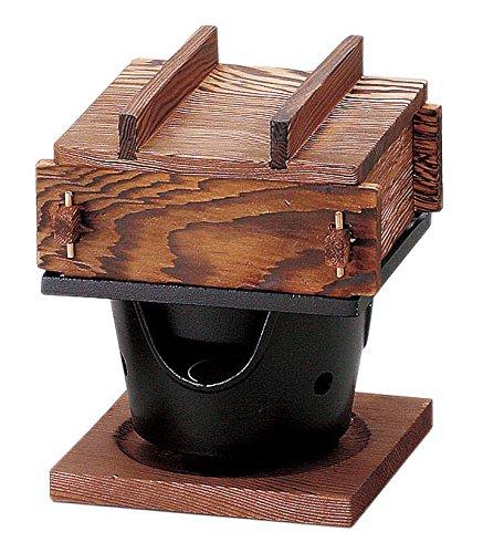

Yamako New Burnt Cedar Steamer and Water Container Set, Beautiful Stovetop 20125