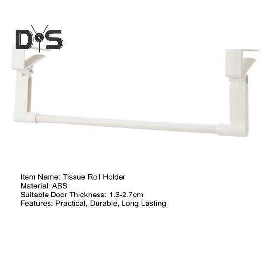 Paper Towel Holder Strong Load-bearing Punch Free Easy To Install Plastic Films Towel Hanging Storage Holder