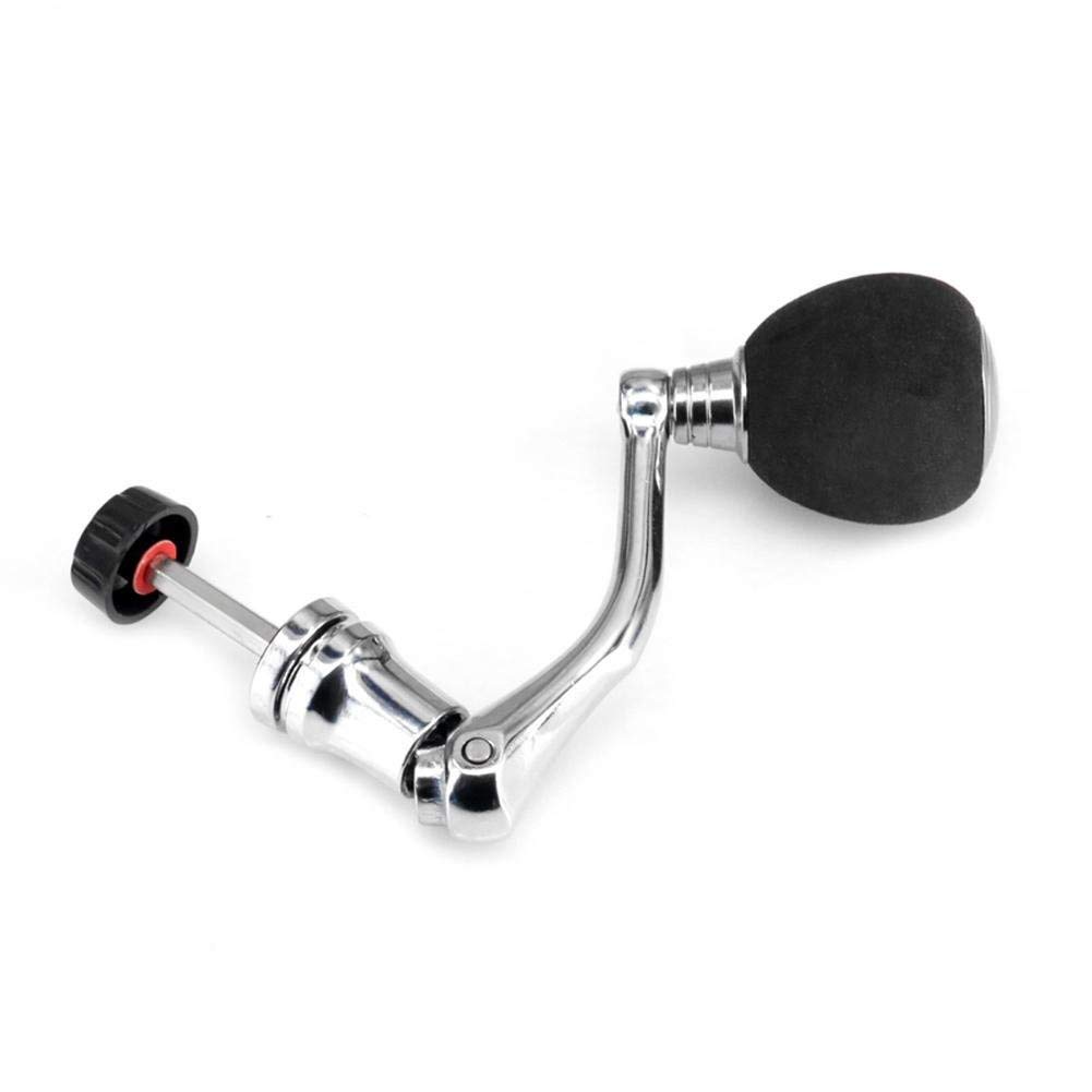 

Рукоятка для катушки Daiwa D (спиннинговая) - легкая, кастомная, 3 цвета, 2 размера, EVA - - - (Серебро, Л)