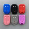 Silicone Car Key Cover Case Fob For Chevrolet Suburban Silverado GMC Terrain Yukon Tahoe Sierra Smart Auto Accessories Key Ring